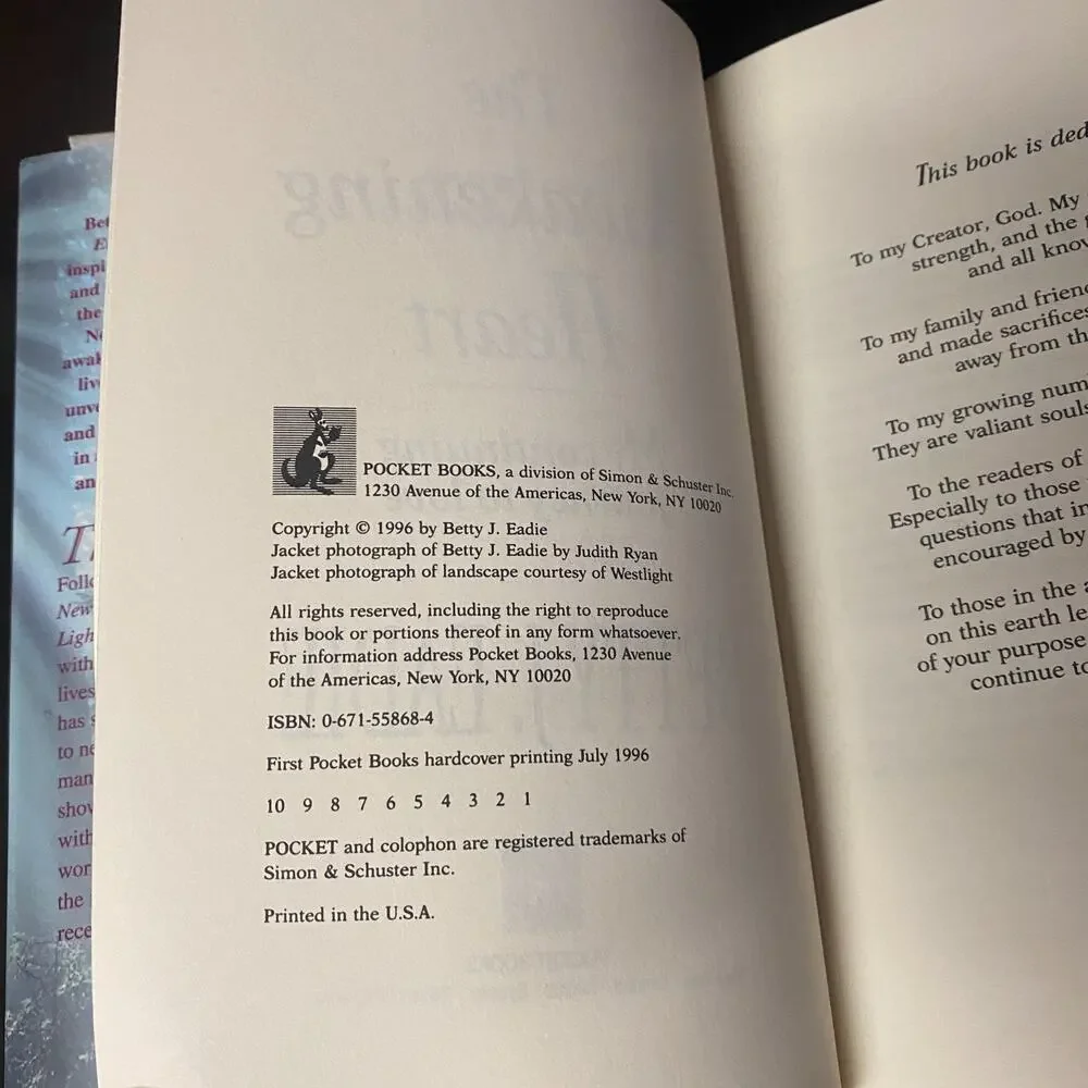 Awakening Heart : My Continuing Journey to Love by Betty J. Eadie 1996